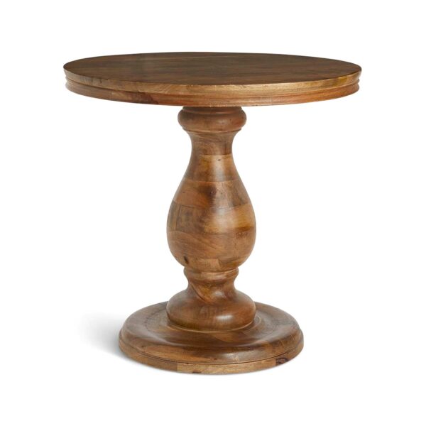 Rustic Pedestal Table