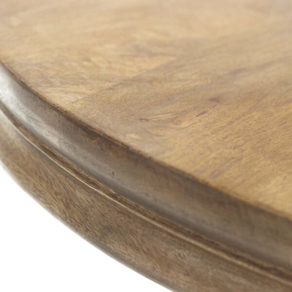 Rustic Pedestal Table - Image 3