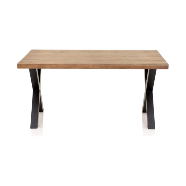 Industrial Cross Legs Dinning Table - Image 2