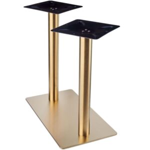 Rectangle Twin Dining Table Base(Gold)