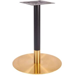 Hybrid Dining Table Base (Gold/Black)